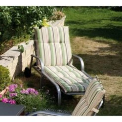 MWH Chalet Gartenliege Streckmetall Eisengrau -Garten Und Außenbereich 10002706 2