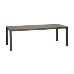 Siena Garden Silva Gartentisch 220x100 Cm Aluminium/Keramik Anthrazit/Washed Grey