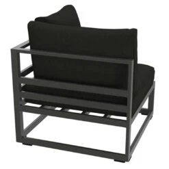 Sieger Sydney Eck-/Endmodul Aluminium/Sunproof Eisengrau/Grau -Garten Und Außenbereich 1006987 2