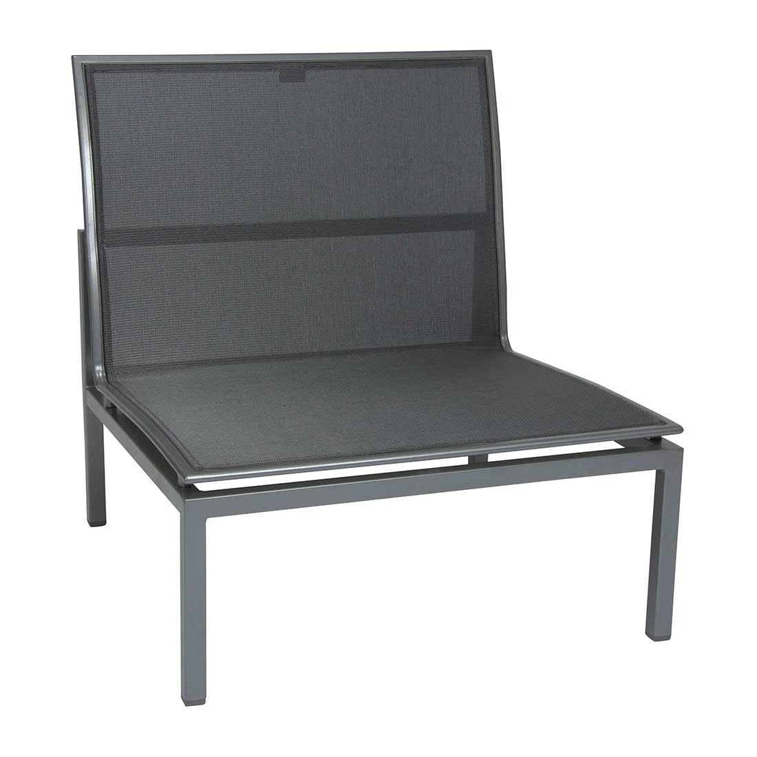 Stern Skelby Mittelmodul Aluminium/Textilene Graphit/Silbergrau 3 Stern Skelby Mittelmodul Aluminium/Textilene Graphit/Silbergrau