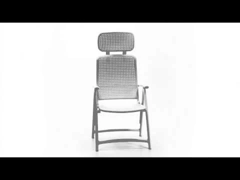 Nardi Acquamarina Klappsessel Inklusive Auflage Kunststoff Anthrazit 3 Nardi Acquamarina Klappsessel Inklusive Auflage Kunststoff Anthrazit