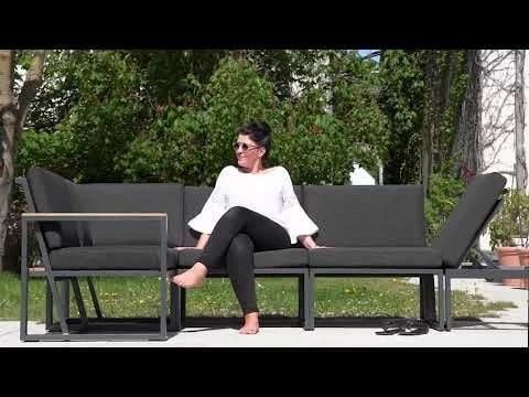 Sieger Havanna Dininglounge 9-teilig Aluminium/Sunproof Eisengrau/Grau 3 Sieger Havanna Dininglounge 9-teilig Aluminium/Sunproof Eisengrau/Grau