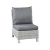 Siena Garden Corido Mittelmodul Aluminium/Geflecht Inkl. Kissen Matt Weiß-Grau/Ice-Grey/Stone-Grey -Garten Und Außenbereich 1094448 1