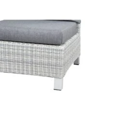 Siena Garden Corido Mittelmodul Aluminium/Geflecht Inkl. Kissen Matt Weiß-Grau/Ice-Grey/Stone-Grey -Garten Und Außenbereich 1094448 4