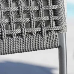 Stern Greta Loungeset 4-tlg. Aluminium/Rope Inklusive Kissen Anthrazit/Platin/Seidengrau -Garten Und Außenbereich 1094712 10