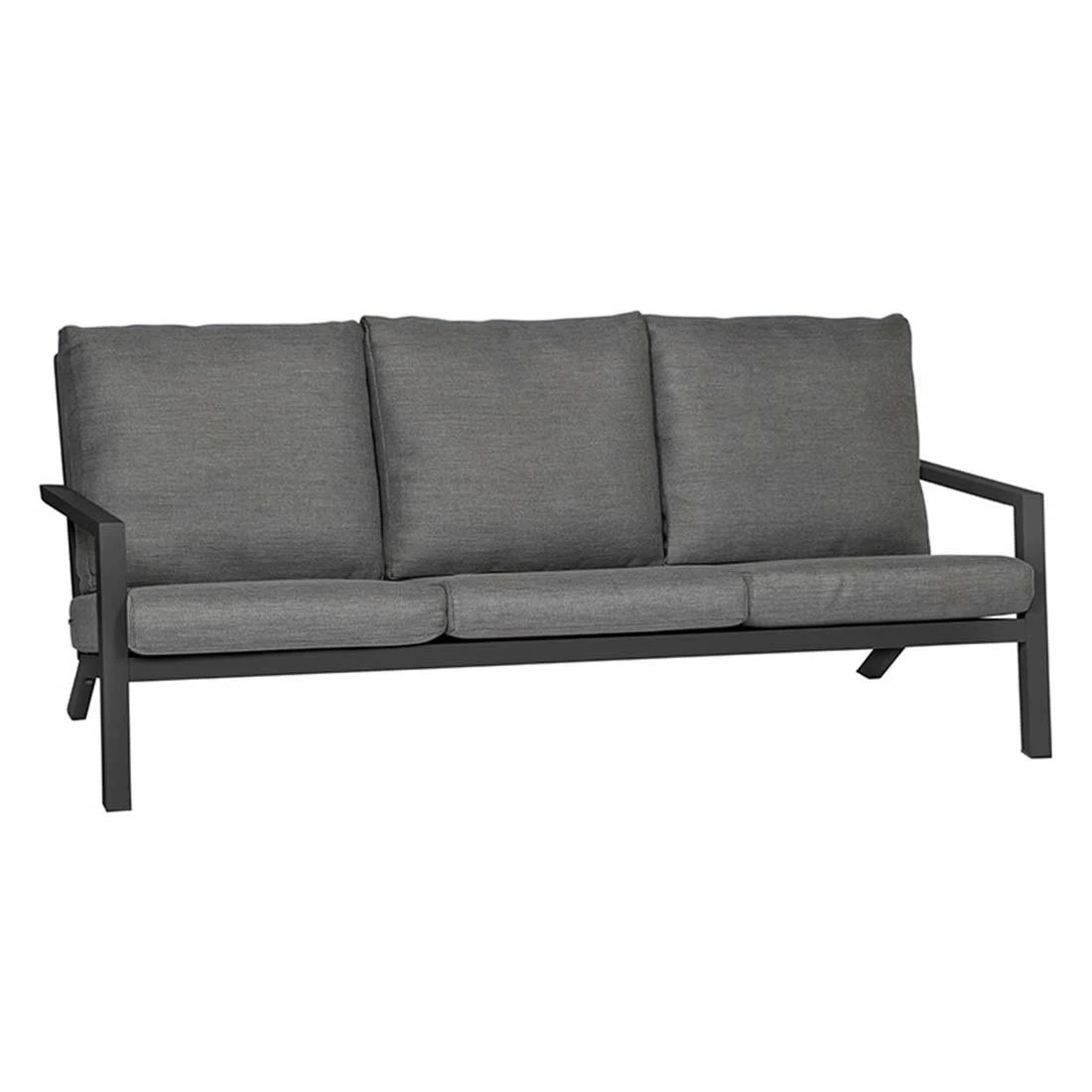 Siena Garden Belia Loungeset 4-tlg. Aluminium/Polypropylen Anthrazit/Charcoal Grey 4 Siena Garden Belia Loungeset 4-tlg. Aluminium/Polypropylen Anthrazit/Charcoal Grey – Bild 2