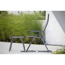 Stern Kari Klappsessel Aluminium/Textilene Anthrazit/Karbon -Garten Und Außenbereich 1108110 3