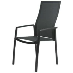 Stern Kari Hochlehner-Stapelsessel Aluminium/Textilene Anthrazit/Karbon -Garten Und Außenbereich 1109122 3