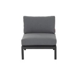 Siena Garden Alvida Mittelmodul 74x71cm Aluminium/Polster Anthrazit/Grau -Garten Und Außenbereich 1118274 2 1