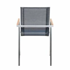 OUTLIV. Rimini Gartenmöbelset 8-tlg. Tisch 200x100cm Edelstahl/Silber-Schwarz 19 OUTLIV. Rimini Gartenmöbelset 8-tlg. Tisch 200x100cm Edelstahl/Silber-Schwarz -Garten Und Außenbereich 1176772 8