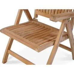 OUTLIV. Fontana Klappsessel Teakholz Teak Natur -Garten Und Außenbereich 1179610 4