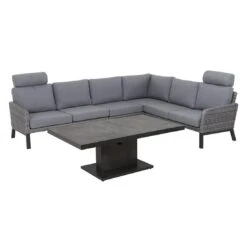 Siena Garden Bellani Endmodul Aluminium/Gardino® Anthrazit/Salt&Pepper -Garten Und Außenbereich 1186573 9