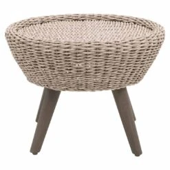 MBM Ocean Beistelltisch Resysta/Twist-Geflecht Twist/Oyster -Garten Und Außenbereich 1193140 2
