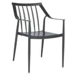 Stern Vanda Diningsessel Aluminium/Outdoorstoff Anthrazit/Seidengrau -Garten Und Außenbereich 1198387 2