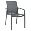 Stern Kari Stapelsessel Aluminium/Textilene Anthrazit/Karbon -Garten Und Außenbereich 1200972 1