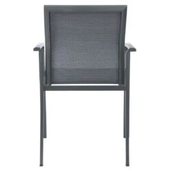 Stern Kari Stapelsessel Aluminium/Textilene Anthrazit/Karbon -Garten Und Außenbereich 1200972 6