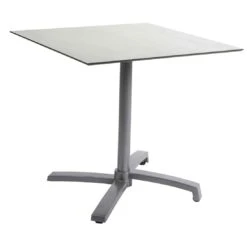 Stern Livorno Gartentisch-Gestell 80x80cm Aluminium Graphit -Garten Und Außenbereich 1203227 2