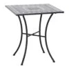 Siena Garden Como Mosaik Gartentisch 64x64x71cm Stahl/Keramik Schwarz Matt / Mosaikoptik 2 Siena Garden Como Mosaik Gartentisch 64x64x71cm Stahl/Keramik Schwarz Matt / Mosaikoptik -Garten Und Außenbereich 1204393 1