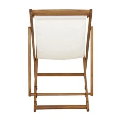 Siena Garden Aviro Liegestuhl Akazie/Polyester Natur/Ecru -Garten Und Außenbereich 1204448 4