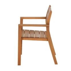 Siena Garden Narona Stapelsessel Eukalyptus Natur -Garten Und Außenbereich 1210949 3