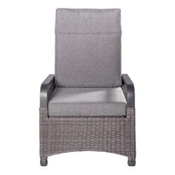 LC Garden Komido Gartensessel Aluminium/Geflecht Anthrazit/Omega Braun -Garten Und Außenbereich 1248173 2