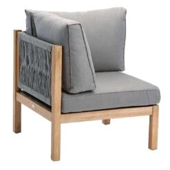 Best Madagaskar Eck-/Endmodul Eukalyptus/Gurt Grandis/Grau