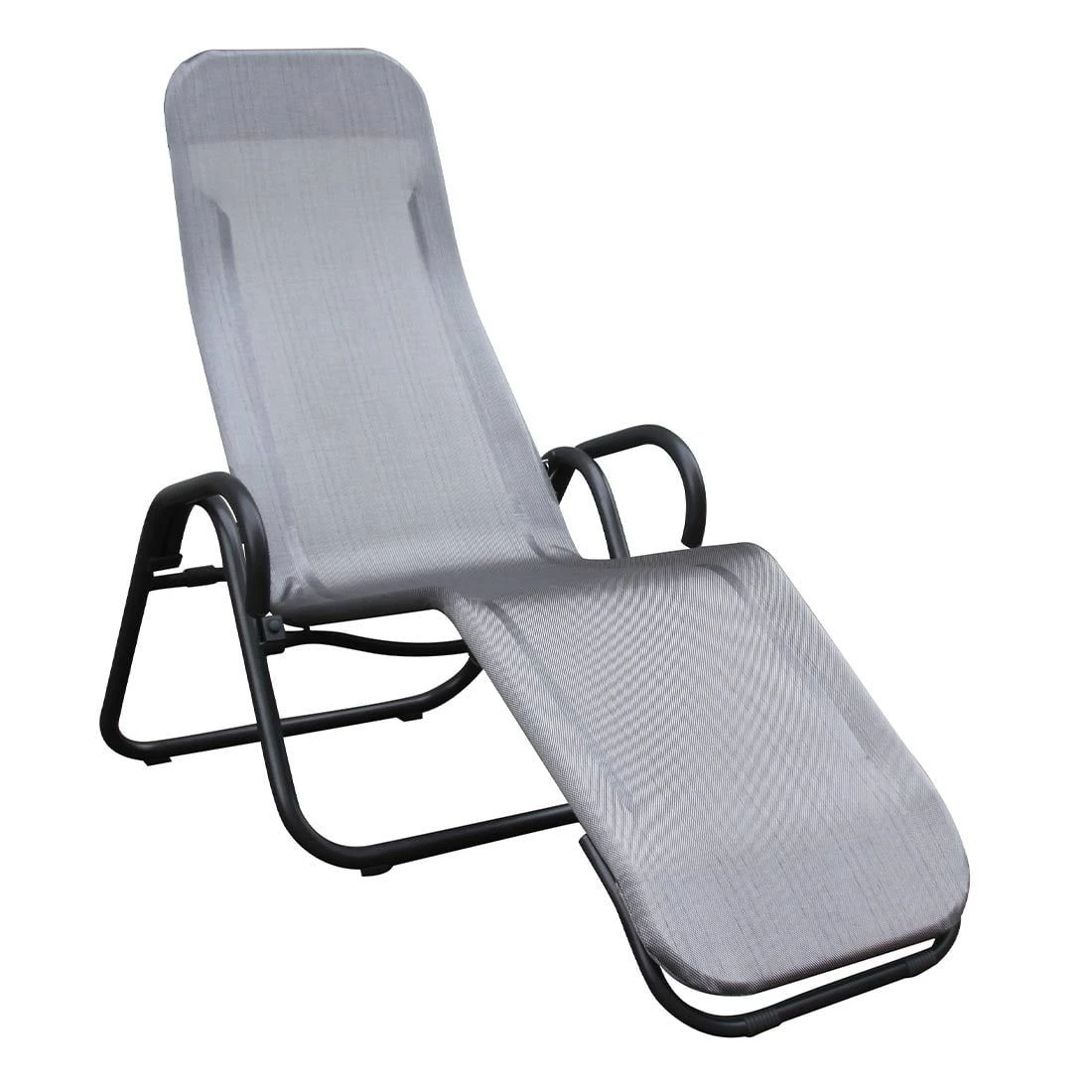 Acamp Calypso Bäderliege Stahl/Textilen Anthrazit/Silber 3 Acamp Calypso Bäderliege Stahl/Textilen Anthrazit/Silber