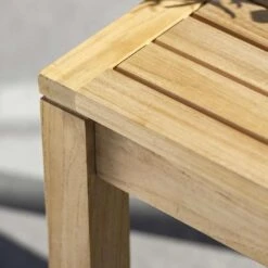 Stern Beistelltisch 45x45cm Teak -Garten Und Außenbereich 1258513 2