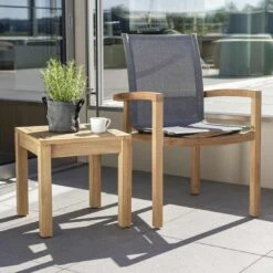 Stern Beistelltisch 45x45cm Teak -Garten Und Außenbereich 1258513 3