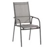 Sieger Sirio Stapelsessel Aluminium/Textilene Hellgrau -Garten Und Außenbereich 1262055 1
