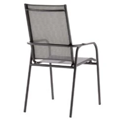 Sieger Sirio Stapelsessel Aluminium/Textilene Hellgrau -Garten Und Außenbereich 1262055 2