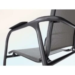 Sieger Sirio Stapelsessel Aluminium/Textilene Hellgrau -Garten Und Außenbereich 1262055 4