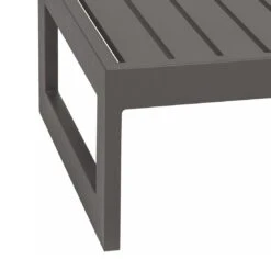 Stern New Holly Beistelltisch/Hocker 72x72x38cm Aluminium Graphit -Garten Und Außenbereich 1267797 2