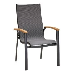 Best Cavalese Stapelsessel Aluminium/Ergotex Anthrazit