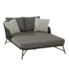 4Seasons Marbella Daybed Aluminium/Rope Anthrazit/Hellgrau