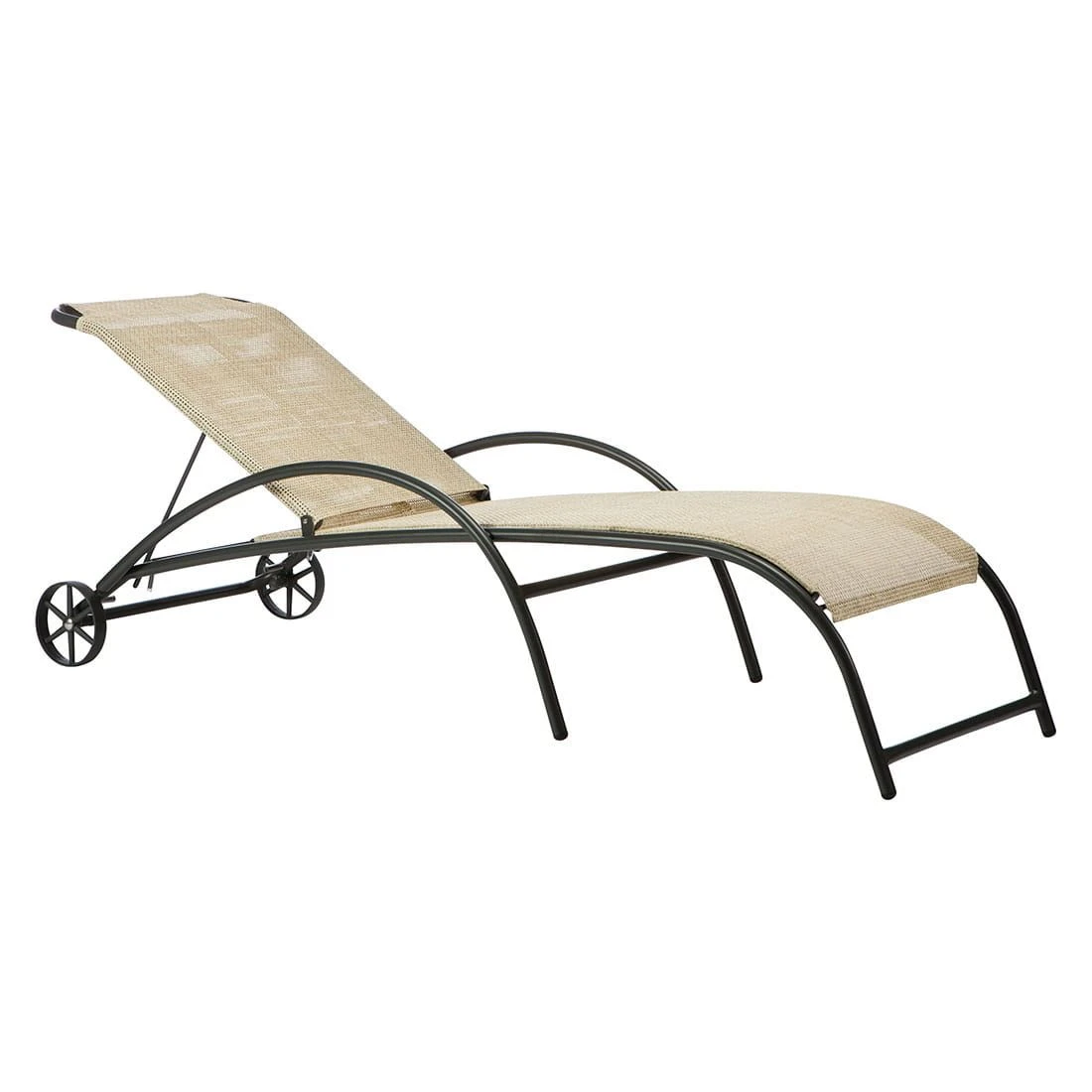 Vermobil Park Gartenliege Stahl/Textilene Antikgrau/Ecru 3 Vermobil Park Gartenliege Stahl/Textilene Antikgrau/Ecru