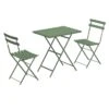 Emu Arc En Ciel Gartenmöbel-Set 3-tlg. Stahl Militärgrün