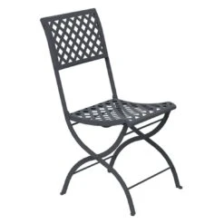 Vermobil Springtime Gartenmöbel-Set 3-tlg Stahl Antikgrau -Garten Und Außenbereich 1306000 3