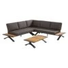 4Seasons Nostra Ecklounge Aluminium/Teak Matt Carbon