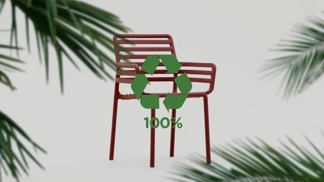 Nardi Doga Bistrot Stapelstuhl Kunststoff Agave 3 Nardi Doga Bistrot Stapelstuhl Kunststoff Agave