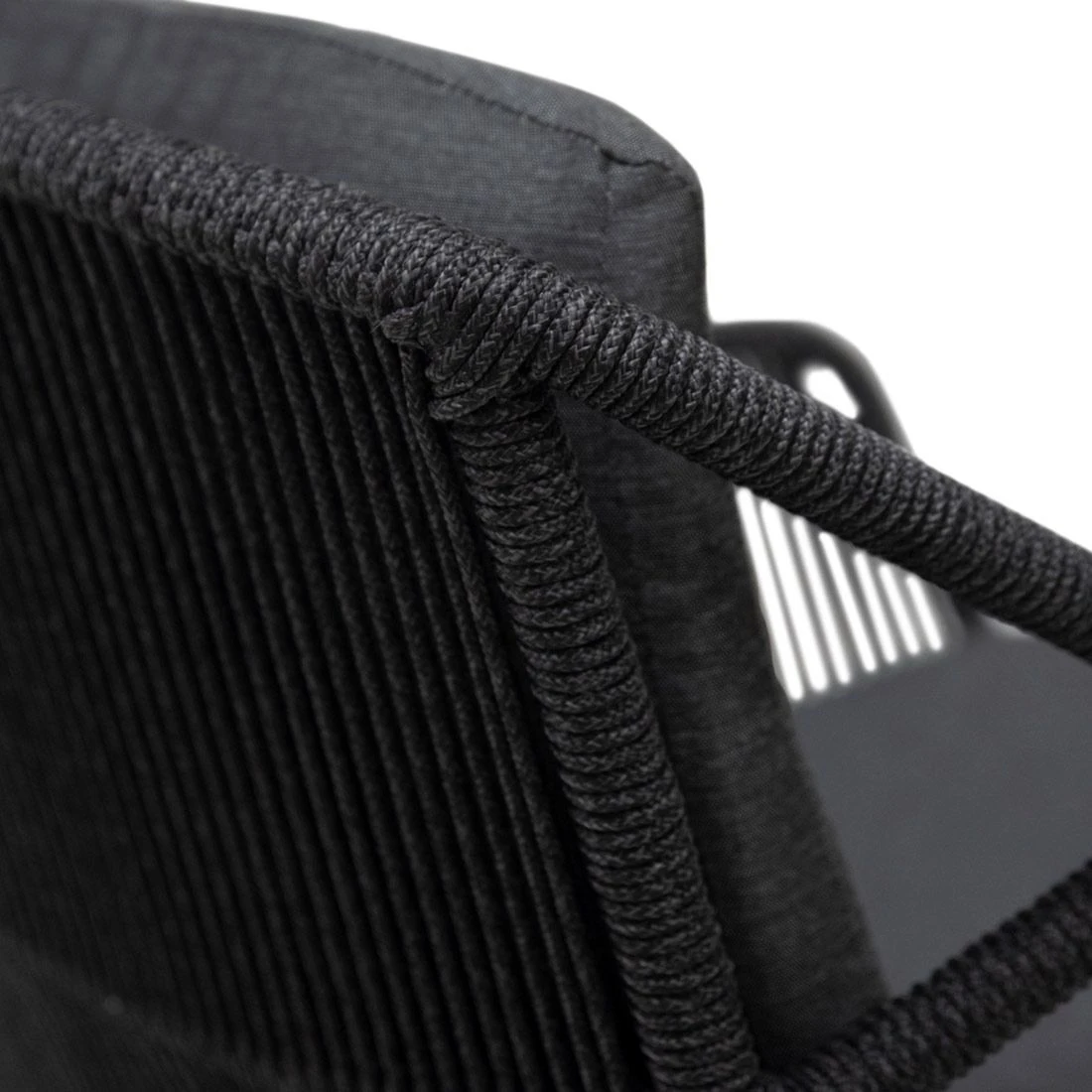 4Seasons Accor Gartensessel Edelstahl/Rope Inkl. Kissen Anthrazit 8 4Seasons Accor Gartensessel Edelstahl/Rope Inkl. Kissen Anthrazit – Bild 6