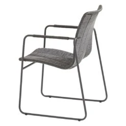 4Seasons Palma Stapelsessel Edelstahl/Rope Anthrazit -Garten Und Außenbereich 4seasons palma stapelsessel anthrazit 1356842 3