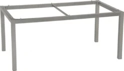 Stern Tischgestell 160x90 Cm Aluminium Graphit