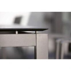 Stern Tischgestell 160x90 Cm Aluminium Graphit -Garten Und Außenbereich 543348 11