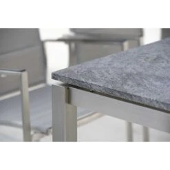 Stern Gartentisch-Gestell 200x100cm Edelstahl Vierkantrohr -Garten Und Außenbereich 543414 14