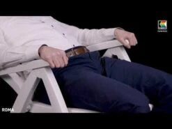 Kettler Roma Klappsessel Kunststoff Weiß