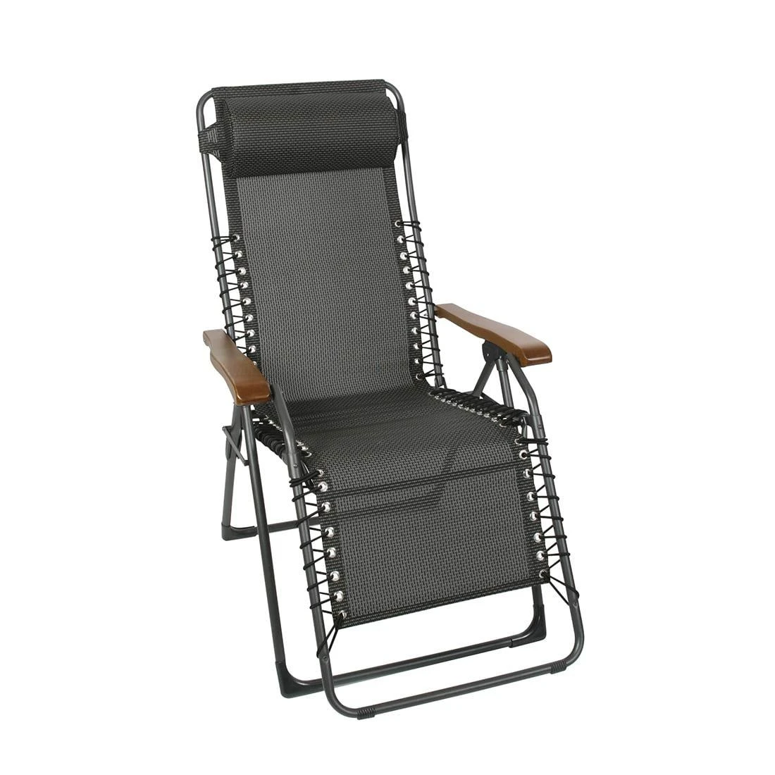 Sungörl Oasi DV XL Relaxliege Stahl/Textilene/Eschenholz Eisengrau/Quatro-Black-Gold 3 Sungörl Oasi DV XL Relaxliege Stahl/Textilene/Eschenholz Eisengrau/Quatro-Black-Gold