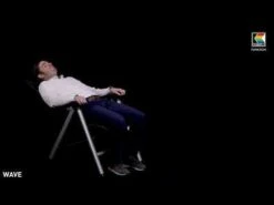 Kettler Wave Klappsessel Aluminium/Kunststoff Silber/Anthrazit -Garten Und Außenbereich 712088 v 2957