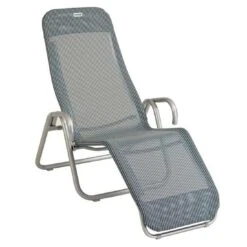 Acamp Calypso Bäderliege Stahl/Acatex Platin/Grigio