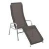 Karasek Grenada Gesundliege Stahlrohr/Textilene Platin/Taupe